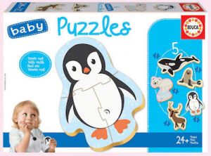 ΠΑΙΔΙΚΟ PUZZLE POLAR ANIMALS 19PCS ΓΙΑ 2+ ΕΤΩΝ EDUCA