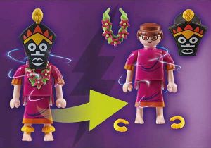 PLAYMOBIL SCOOBY-DOO ΠΕΡΙΠΕΤΕΙΑ ΜΕ ΤΟΝ WITCH DOCTOR 