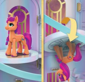 HASBRO  MY LITTLE PONY MOVIE ROYAL RACING ZIPLINES ΓΙΑ 5+ ΕΤΩΝ 56ΕΚ.