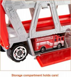 MATTEL ΣΕΤ ΦΟΡΤΗΓO MATCHBOX TRANSPORTER FIRE TRUCK ΓΙΑ 3+ ΕΤΏΝ