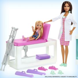 BARBIE ΣΕΤ ΚΛΙΝΙΚΗ  ΜΕ ΚΟΥΚΛΑ GTN61