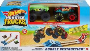 MATTEL ΠIΣΤΑ HOT WHEELS MONSTER TRUCKS 3 ΣΕ 1