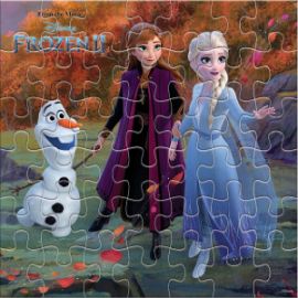  ΠΑΖΛ ΧΡΩΜΑΤΙΣΜΟΥ DISNEY FROZEN 2, 2 ΟΨΕΩΝ LUNA TOYS, 42 ΤΜΧ., 42X42 ΕΚ.