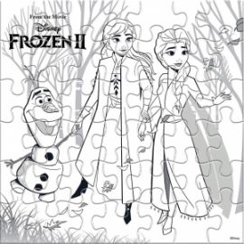  ΠΑΖΛ ΧΡΩΜΑΤΙΣΜΟΥ DISNEY FROZEN 2, 2 ΟΨΕΩΝ LUNA TOYS, 42 ΤΜΧ., 42X42 ΕΚ.