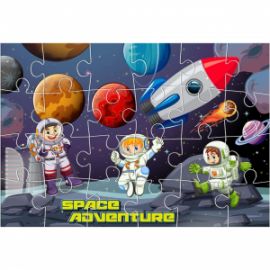  PUZZLE 24TEM 41Χ28ΕΚ ΜΕ 3ΣΕΛ ΧΡΩΜ ΔΙΑΣΤΗΜΑ