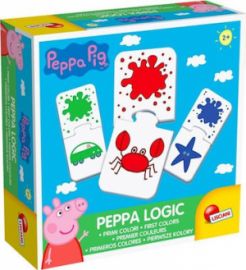 BABY LOGIC PEPPA PIG (2 ΣΧΕΔΙΑ) 32PCS LISCIANI GIOCHI