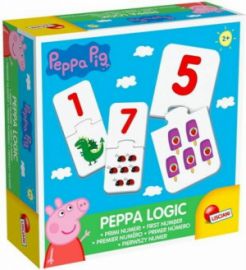 BABY LOGIC PEPPA PIG (2 ΣΧΕΔΙΑ) 32PCS LISCIANI GIOCHI