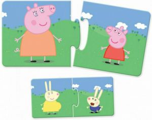 BABY LOGIC PEPPA PIG (2 ΣΧΕΔΙΑ) 32PCS LISCIANI GIOCHI
