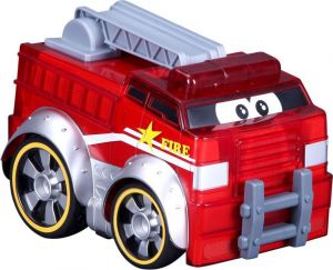 BBURAGO ΑΥΤΟΚΙΝΗΤΑΚΙ JUNIOR PUSH & GLOW FIRE TRUCK ΓΙΑ 3+ ΕΤΩΝ 16-89006