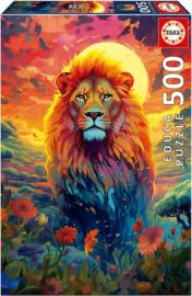 THE MAJESTY OF THE LION PUZZLE 2D 500PCS
