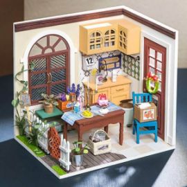 ROBOTIME ΞΥΛΙΝΗ ΚΑΤΑΣΚΕΥΗ ΠΑΙΧΝΙΔΙ MRS CHARLIE'S DINING ROOM 