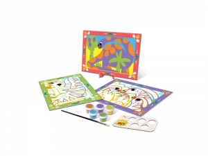 SET NUMBER ART +4 DINOSAURIOS FSC 20401