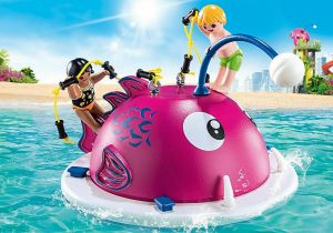 PLAYMOBIL FAMILY FUN SWIMMING ISLAND 70613