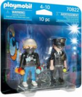 PLAYMOBIL CITY ACTION ΑΣΤΥΝΟΜΙΚΟΣ ΚΑΙ ΚΑΛΛΙΤΕΧΝΗΣ ΓΚΡΑΦΙΤΙ 70822