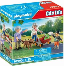 PLAYMOBIL CITY LIFE ΠΑΠΠΟΥΣ ΚΑΙ ΓΙΑΓΙΑ ΜΕ ΕΓΓΟΝΑΚΙ 70990