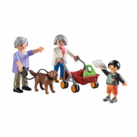 PLAYMOBIL CITY LIFE ΠΑΠΠΟΥΣ ΚΑΙ ΓΙΑΓΙΑ ΜΕ ΕΓΓΟΝΑΚΙ 70990