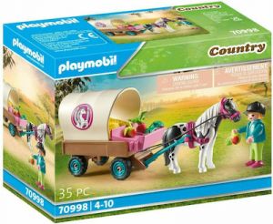 PLAYMOBIL COUNTRY ΑΜΑΞΑ ΜΕ ΠΟΝΥ 70998