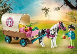 PLAYMOBIL COUNTRY ΑΜΑΞΑ ΜΕ ΠΟΝΥ 70998