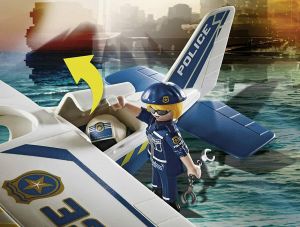 PLAYMOBIL CITY ACTION POLICE SEAPLANE 