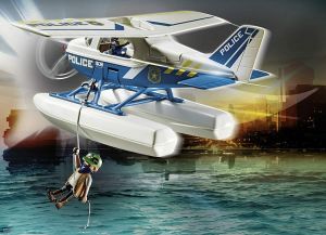 PLAYMOBIL CITY ACTION POLICE SEAPLANE 