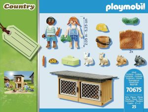 PLAYMOBIL COUNTRY ΤΑΙΖΟΝΤΑΣ ΤΑ ΚΟΥΝΕΛΑΚΙΑ 70675