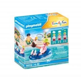  PLAYMOBIL FAMILY FUN AQUA PARK ΠΑΡΑΘΕΡΙΣΤΗΣ ΜΕ ΦΟΥΣΚΩΤΗ ΚΟΥΛΟΥΡΑ 70112