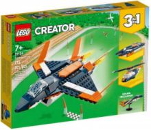 LEGO CREATOR 3-IN-1: SUPERSONIC JET ΓΙΑ 7+ ΕΤΩΝ