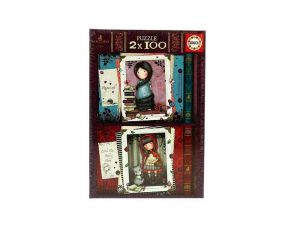 ΠΑΖΛ 2Χ100 RAPUNZEL+LIT RED RID ΙΣΠΑΝ 17822