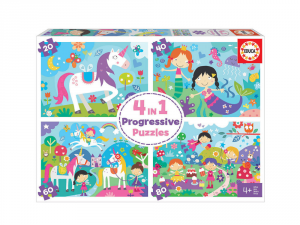 ΠΑΖΛ 4 IN A BOX FANTASY FRIENDS 20-40-60-80 18905