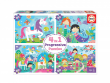 ΠΑΖΛ 4 IN A BOX FANTASY FRIENDS 20-40-60-80 18905