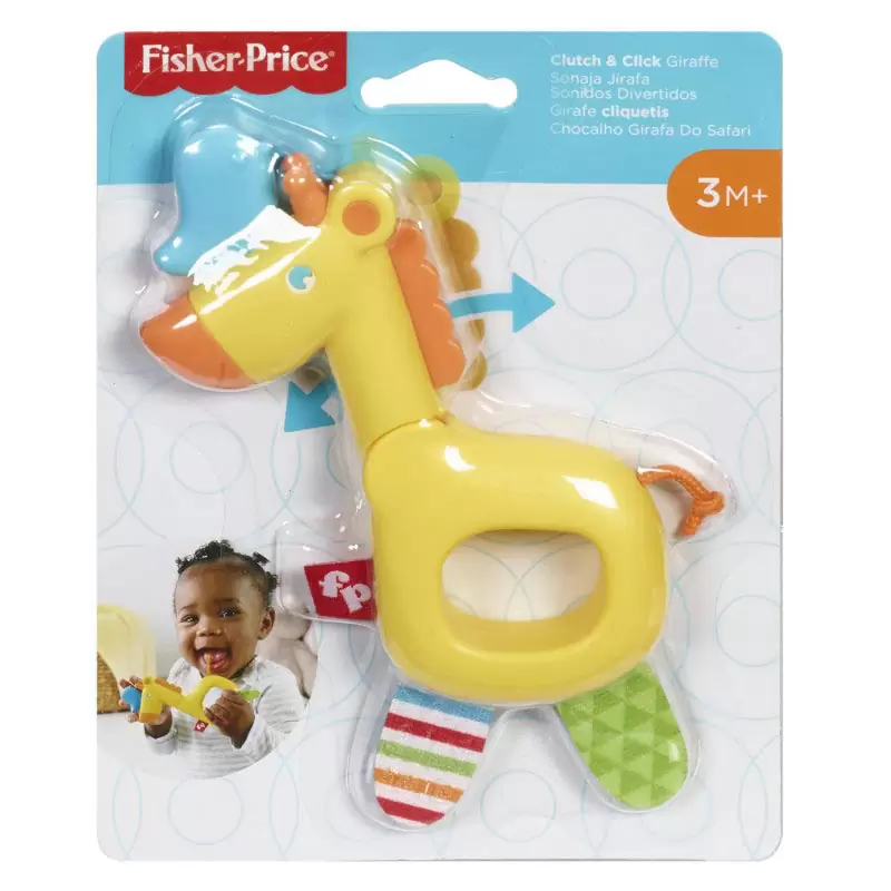 FISHER PRICE CLUTCH AND CLICK GIRAFFE ΖΩΑΚΙΑ ΣΑΦΑΡΙ - ΚΑΜΗΛΟΠΑΡΔΑΛΗ (GGF02-GGF05)