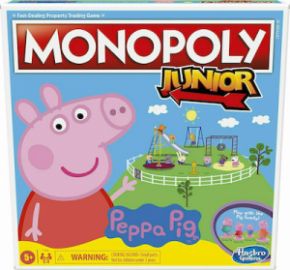 HASBRO ΕΠΙΤΡΑΠΕΖΙΟ ΠΑΙΧΝΙΔΙ MONOPOLY JUNIOR PEPPA PIG 