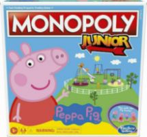 HASBRO ΕΠΙΤΡΑΠΕΖΙΟ ΠΑΙΧΝΙΔΙ MONOPOLY JUNIOR PEPPA PIG 