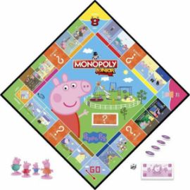 HASBRO ΕΠΙΤΡΑΠΕΖΙΟ ΠΑΙΧΝΙΔΙ MONOPOLY JUNIOR PEPPA PIG 