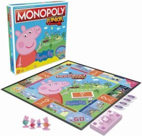 HASBRO ΕΠΙΤΡΑΠΕΖΙΟ ΠΑΙΧΝΙΔΙ MONOPOLY JUNIOR PEPPA PIG 