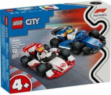 LEGO CITY F1® WILLIAMS RACING & HAAS F1® RACE CARS 60464 