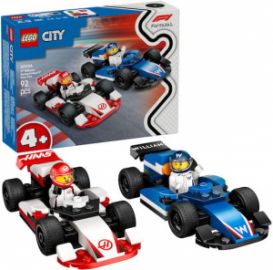 LEGO CITY F1® WILLIAMS RACING & HAAS F1® RACE CARS 60464 