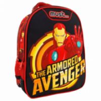 ΣΧΟΛΙΚΗ ΤΣΑΝΤΑ ΠΛΑΤΗΣ ΝΗΠΙΟΥ AVENGERS IRON MAN MUST 2 ΘΗΚΕΣ