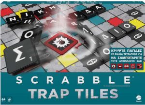 MATTEL ΕΠΙΤΡΑΠΕΖΙΟ ΠΑΙΧΝΙΔΙ SCRABBLE TRAP TILES 