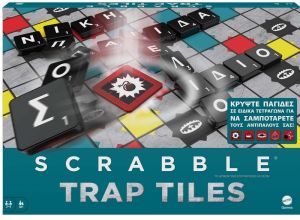 MATTEL ΕΠΙΤΡΑΠΕΖΙΟ ΠΑΙΧΝΙΔΙ SCRABBLE TRAP TILES 