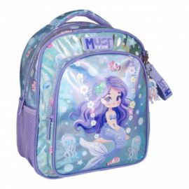  ΣΧΟΛΙΚΗ ΤΣΑΝΤΑ ΠΛΑΤΗΣ ΝΗΠΙΟΥ MUST TEAM MERMAID 2 ΘΗΚΕΣ 000587440