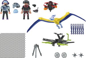 PLAYMOBIL DINO RISE ΠΤΕΡΟΔΑΚΤΥΛΟΣ ΚΑΙ ΜΑΧΗΤΕΣ ΜΕ DRONE 