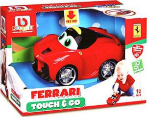 BBURAGO FERRARI TOUCH & GO ΜΕ ΦΩΣ ΓΙΑ 12+ ΜΗΝΩΝ