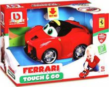 BBURAGO FERRARI TOUCH & GO ΜΕ ΦΩΣ ΓΙΑ 12+ ΜΗΝΩΝ