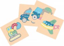 ΞΥΛΙΝΟ ΠΑΙΔΙΚΟ PUZZLE ΑΥΤΟΚΙΝΗΤΑ 26PCS ΓΙΑ 3+ ΕΤΩΝ SKAG  299664