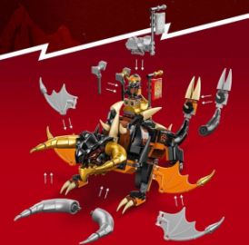 LEGO NINJAGO COLE’S EARTH DRAGON EVO ΓΙΑ 7+ ΕΤΩΝ