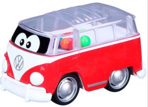 BBURAGO ΑΥΤΟΚΙΝΗΤΑΚΙ JUNIOR VOLKSWAGEN POPPIN SAMBA BUS (ΔΙΑΦΟΡΑ ΣΧΕΔΙΑ) 1ΤΜΧ