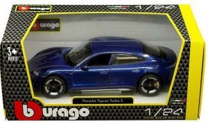 BBURAGO ΑΥΤΟΚΙΝΗΤΑΚΙ PORSCHE TAYCAN TURBO S BLUE ΓΙΑ 3+ ΕΤΩΝ 18-21098