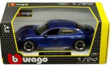 BBURAGO ΑΥΤΟΚΙΝΗΤΑΚΙ PORSCHE TAYCAN TURBO S BLUE ΓΙΑ 3+ ΕΤΩΝ 18-21098