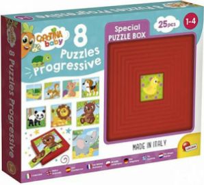 ΠΑΙΔΙΚΟ PUZZLE ΜΩΡΑ ΖΩΑ 25PCS ΓΙΑ 1+ ΕΤΩΝ LISCIANI GIOCHI